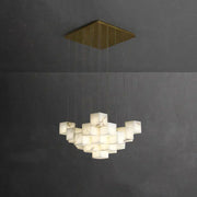 Alabaster Cube Box Chandelier — image 17