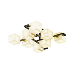 Alabaster Cubist Ceiling Lamp — image 1
