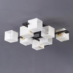 Alabaster Cubist Ceiling Lamp — image 10