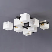 Alabaster Cubist Ceiling Lamp — image 10
