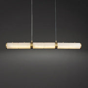 Alabaster Cylindrical Chandelier — image 15