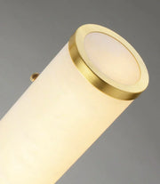Alabaster Cylindrical Chandelier — image 16