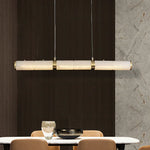 Alabaster Cylindrical Chandelier — image 11
