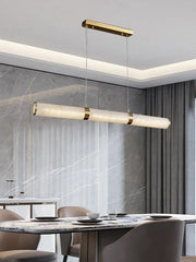 Alabaster Cylindrical Chandelier — image 10
