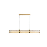 Alabaster Cylindrical Chandelier — image 20