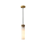 Alabaster Cylindrical Dansani Lyra Pendant Light — image 18