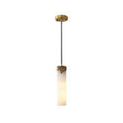 Alabaster Cylindrical Dansani Lyra Pendant Light — image 18