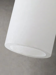 Alabaster Cylindrical Dansani Lyra Pendant Light — image 14