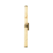 Cylindrical Alabaster Line Wall Light