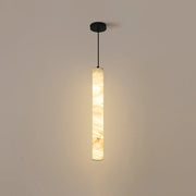 Alabaster Cylindrical Pendant Light — image 20