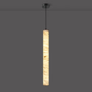 Alabaster Cylindrical Pendant Light — image 22