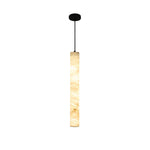 Alabaster Cylindrical Pendant Light — image 25