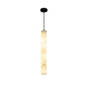 Alabaster Cylindrical Pendant Light — image 25