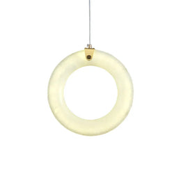 Alabaster Duplex Staircase Pendant Light — image 1