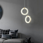 Alabaster Duplex Staircase Pendant Light — image 5