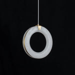 Alabaster Duplex Staircase Pendant Light — image 16