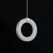 Alabaster Duplex Staircase Pendant Light — image 16