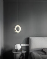 Alabaster Duplex Staircase Pendant Light — image 9