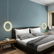 Alabaster Duplex Staircase Pendant Light — image 7
