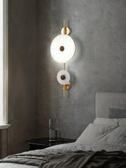 Alabaster Eclipse Round Wall Light — image 15