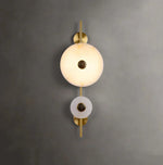 Alabaster Eclipse Round Wall Light — image 19