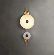 Alabaster Eclipse Round Wall Light — image 19