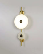 Alabaster Eclipse Round Wall Light — image 20