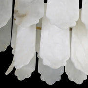 Alabaster Elba Brass Chandelier — image 20