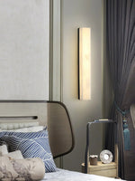Alabaster Emerson Brass Wall Lamp — image 17