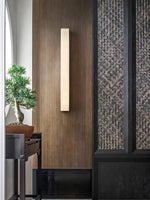 Alabaster Emerson Brass Wall Lamp — image 19