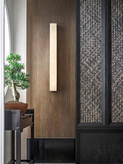 Alabaster Emerson Brass Wall Lamp — image 19