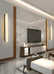 Alabaster Emerson Brass Wall Lamp — image 21