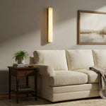 Alabaster Emerson Brass Wall Lamp — image 4