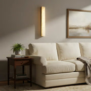 Alabaster Emerson Brass Wall Lamp — image 4