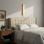 Alabaster Emerson Brass Wall Lamp — image 3