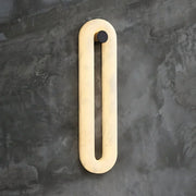 Alabaster Fader Elliptical Wall Lamp — image 9