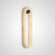 Alabaster Fader Elliptical Wall Lamp — image 11