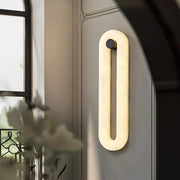 Alabaster Fader Elliptical Wall Lamp — image 6