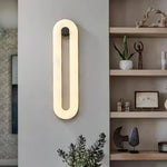 Alabaster Fader Elliptical Wall Lamp — image 5