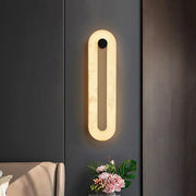 Alabaster Fader Elliptical Wall Lamp — image 3