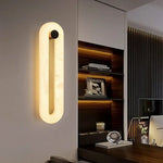 Alabaster Fader Elliptical Wall Lamp — image 7