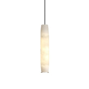 Alabaster Flute Luxury Pendant Light — image 1