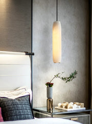 Alabaster Flute Luxury Pendant Light — image 4