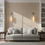 Alabaster Flute Wall Lamp