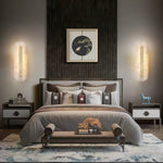Alabaster Oval Wall Light