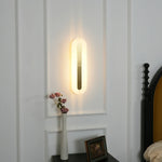 Alabaster Oval Wall Light