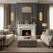 Alabaster Oval Wall Light