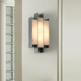 Alabaster Kamila Rectangle Wall Lamp — image 2