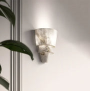Alabaster Tiered Cone Wall Light — image 7