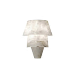 Alabaster Tiered Cone Wall Light — image 30